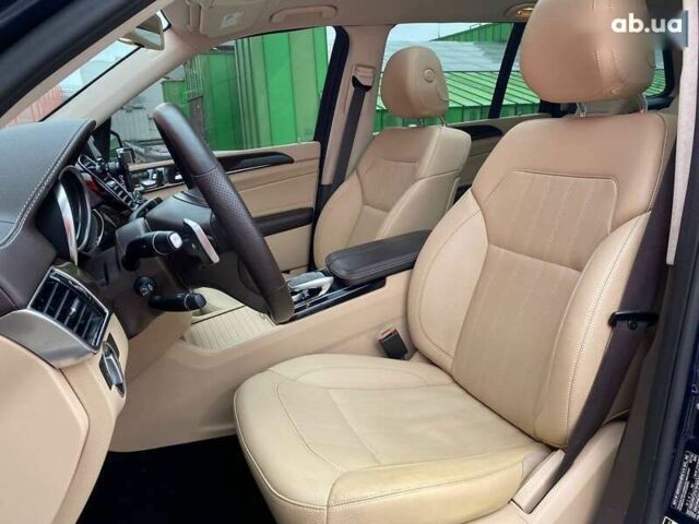 Синий Мерседес GLS 450, объемом двигателя 3 л и пробегом 205 тыс. км за 28500 $, фото 27 на Automoto.ua