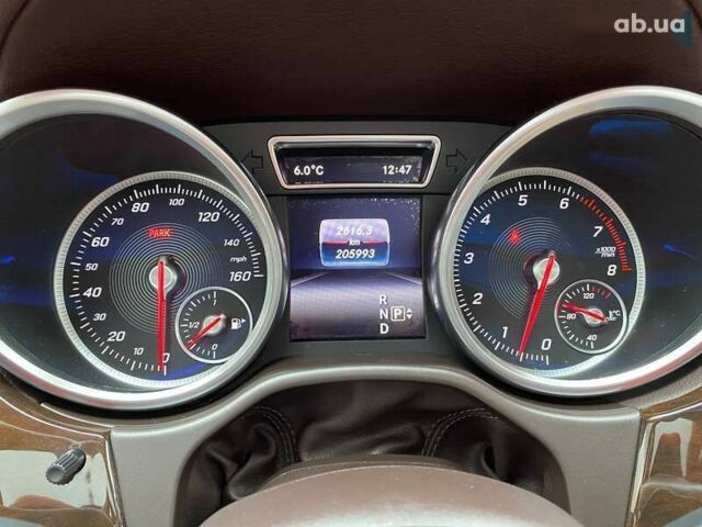 Синий Мерседес GLS 450, объемом двигателя 3 л и пробегом 205 тыс. км за 28500 $, фото 25 на Automoto.ua