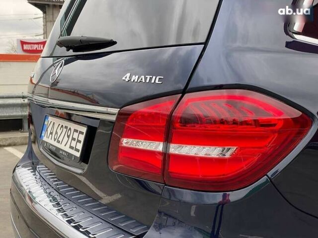 Синий Мерседес GLS 450, объемом двигателя 3 л и пробегом 205 тыс. км за 28500 $, фото 14 на Automoto.ua