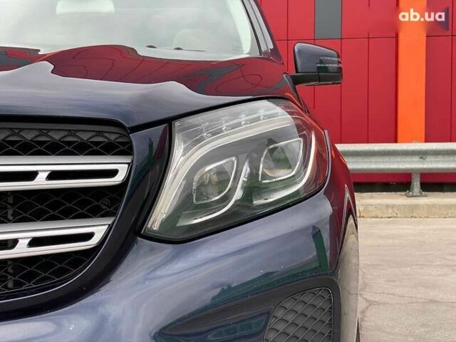 Синий Мерседес GLS 450, объемом двигателя 3 л и пробегом 205 тыс. км за 28500 $, фото 23 на Automoto.ua