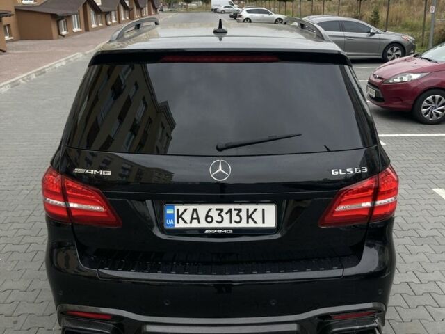 Чорний Мерседес ГЛС 63, об'ємом двигуна 5.5 л та пробігом 107 тис. км за 39000 $, фото 4 на Automoto.ua