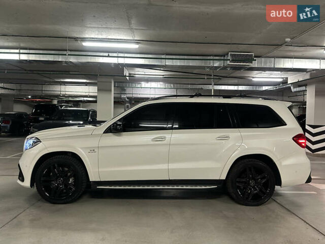 Мерседес ГЛС-Класс 2016 у Києві на Automoto.ua Білий Мерседес ГЛС-Класс, об'ємом двигуна 5.46 л та пробігом 165 тис. км за 43000 $, фото 4 на Automoto.ua