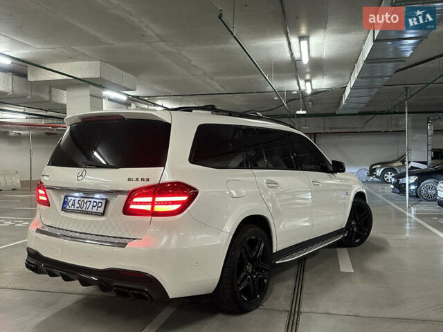 Мерседес ГЛС-Класс 2016 у Києві на Automoto.ua Білий Мерседес ГЛС-Класс, об'ємом двигуна 5.46 л та пробігом 165 тис. км за 43000 $, фото 11 на Automoto.ua