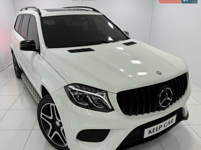 Белый Мерседес ГЛС-Класс, объемом двигателя 2.99 л и пробегом 87 тыс. км за 43500 $, фото 1 на Automoto.ua