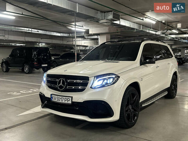 Мерседес ГЛС-Класс 2016 у Києві на Automoto.ua Білий Мерседес ГЛС-Класс, об'ємом двигуна 5.46 л та пробігом 165 тис. км за 43000 $, фото 2 на Automoto.ua