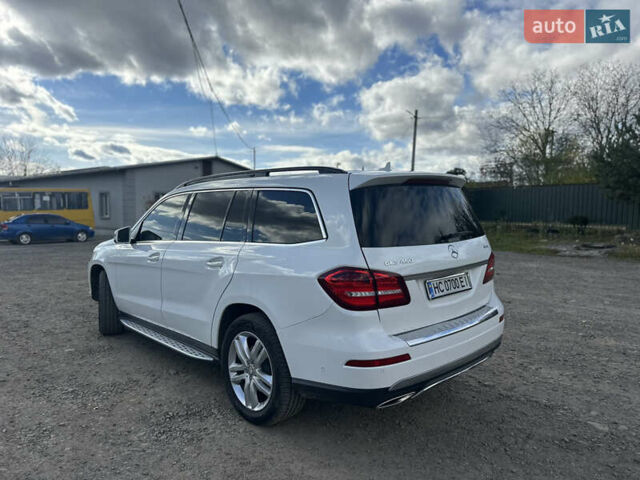 Белый Мерседес ГЛС-Класс, объемом двигателя 3 л и пробегом 165 тыс. км за 32000 $, фото 4 на Automoto.ua