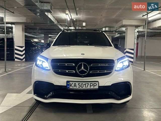Мерседес ГЛС-Класс 2016 у Києві на Automoto.ua Білий Мерседес ГЛС-Класс, об'ємом двигуна 5.46 л та пробігом 165 тис. км за 43000 $, фото 1 на Automoto.ua