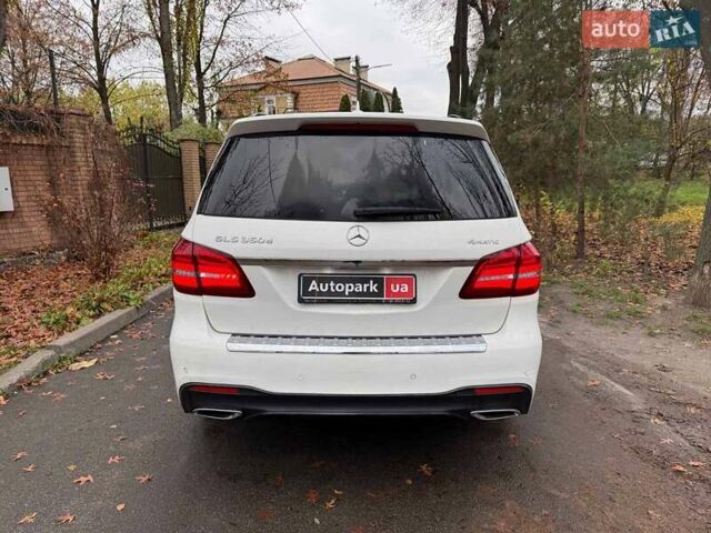 Белый Мерседес ГЛС-Класс, объемом двигателя 3 л и пробегом 80 тыс. км за 35990 $, фото 6 на Automoto.ua