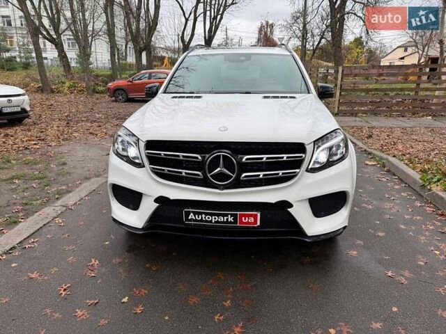 Белый Мерседес ГЛС-Класс, объемом двигателя 3 л и пробегом 80 тыс. км за 35990 $, фото 2 на Automoto.ua