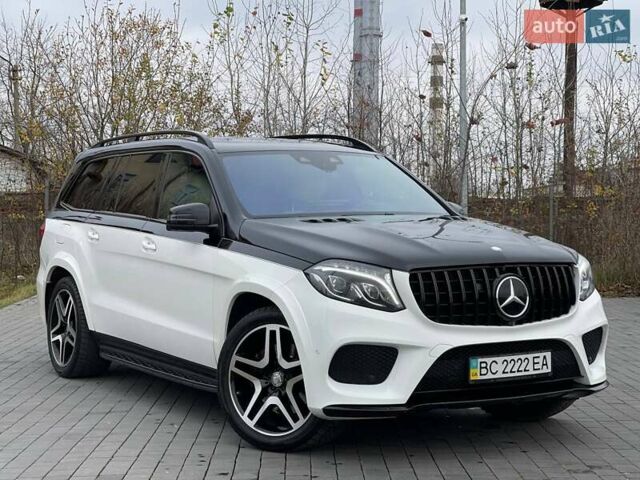 Белый Мерседес ГЛС-Класс, объемом двигателя 2.99 л и пробегом 289 тыс. км за 48000 $, фото 3 на Automoto.ua