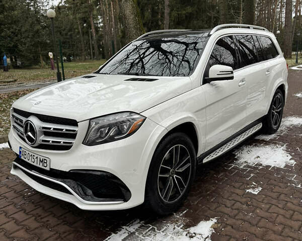 Белый Мерседес ГЛС-Класс, объемом двигателя 3 л и пробегом 134 тыс. км за 28700 $, фото 1 на Automoto.ua