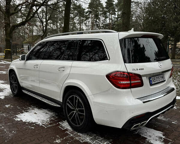 Белый Мерседес ГЛС-Класс, объемом двигателя 3 л и пробегом 134 тыс. км за 28700 $, фото 4 на Automoto.ua