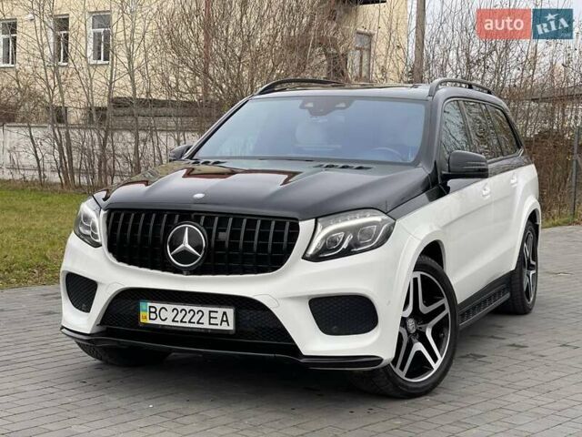 Белый Мерседес ГЛС-Класс, объемом двигателя 2.99 л и пробегом 289 тыс. км за 48000 $, фото 1 на Automoto.ua