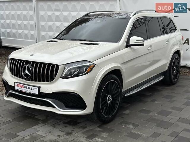 Белый Мерседес ГЛС-Класс, объемом двигателя 3 л и пробегом 80 тыс. км за 39900 $, фото 3 на Automoto.ua