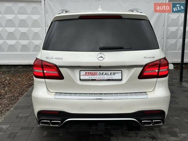 Белый Мерседес ГЛС-Класс, объемом двигателя 3 л и пробегом 80 тыс. км за 39900 $, фото 11 на Automoto.ua
