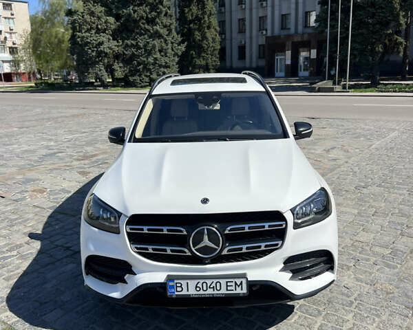 Белый Мерседес ГЛС-Класс, объемом двигателя 2.93 л и пробегом 126 тыс. км за 66200 $, фото 2 на Automoto.ua