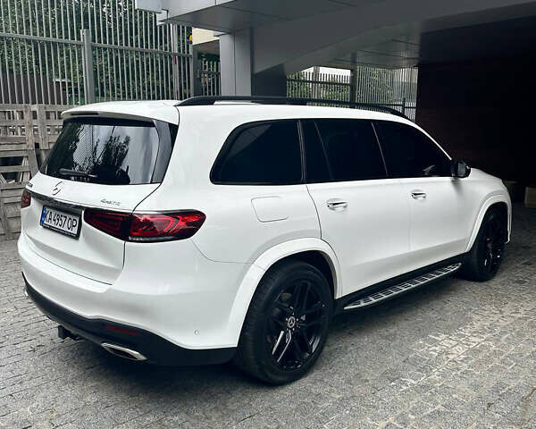 Мерседес ГЛС-Класс 2020 в Киеве на Automoto.ua Белый Мерседес ГЛС-Класс, объемом двигателя 3.98 л и пробегом 117 тыс. км за 88000 $, фото 7 на Automoto.ua