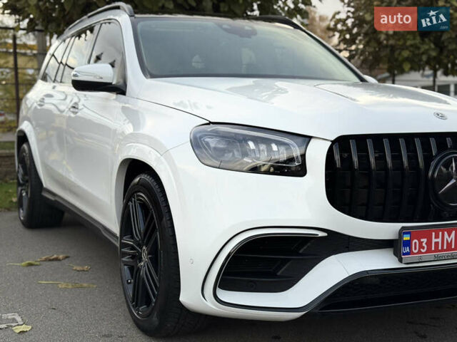 Мерседес ГЛС-Класс 2021 у Києві на Automoto.ua Білий Мерседес ГЛС-Класс, об'ємом двигуна 3 л та пробігом 136 тис. км за 64000 $, фото 9 на Automoto.ua