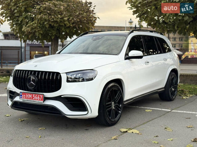 Мерседес ГЛС-Класс 2021 у Києві на Automoto.ua Білий Мерседес ГЛС-Класс, об'ємом двигуна 3 л та пробігом 136 тис. км за 64000 $, фото 4 на Automoto.ua