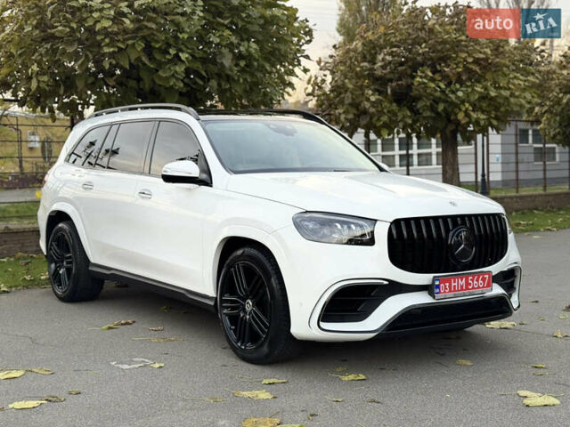 Мерседес ГЛС-Класс 2021 у Києві на Automoto.ua Білий Мерседес ГЛС-Класс, об'ємом двигуна 3 л та пробігом 136 тис. км за 64000 $, фото 10 на Automoto.ua