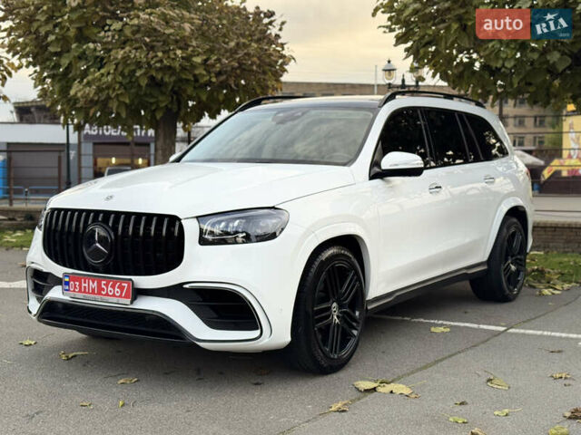 Мерседес ГЛС-Класс 2021 у Києві на Automoto.ua Білий Мерседес ГЛС-Класс, об'ємом двигуна 3 л та пробігом 136 тис. км за 64000 $, фото 5 на Automoto.ua