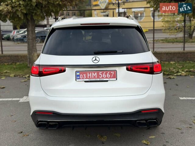 Мерседес ГЛС-Класс 2021 у Києві на Automoto.ua Білий Мерседес ГЛС-Класс, об'ємом двигуна 3 л та пробігом 136 тис. км за 64000 $, фото 21 на Automoto.ua