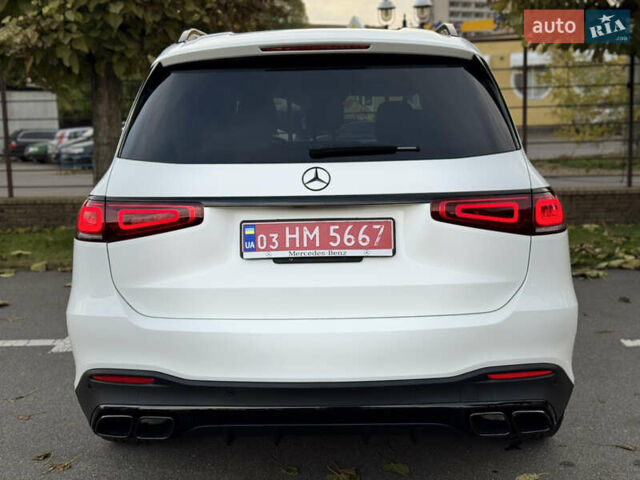 Мерседес ГЛС-Класс 2021 у Києві на Automoto.ua Білий Мерседес ГЛС-Класс, об'ємом двигуна 3 л та пробігом 136 тис. км за 64000 $, фото 25 на Automoto.ua