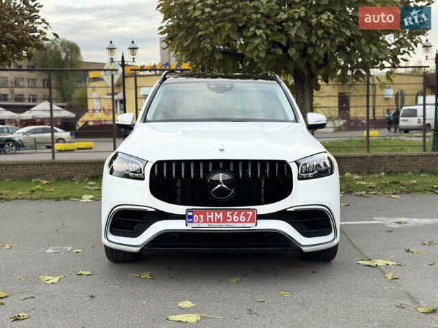 Мерседес ГЛС-Класс 2021 у Києві на Automoto.ua Білий Мерседес ГЛС-Класс, об'ємом двигуна 3 л та пробігом 136 тис. км за 64000 $, фото 2 на Automoto.ua