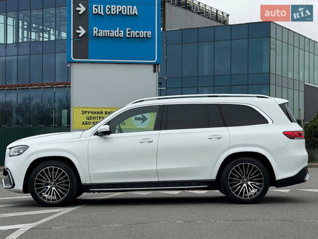 Белый Мерседес ГЛС-Класс, объемом двигателя 3 л и пробегом 103 тыс. км за 77900 $, фото 3 на Automoto.ua