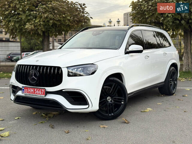 Мерседес ГЛС-Класс 2021 у Києві на Automoto.ua Білий Мерседес ГЛС-Класс, об'ємом двигуна 3 л та пробігом 136 тис. км за 64000 $, фото 18 на Automoto.ua