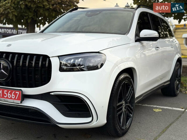 Мерседес ГЛС-Класс 2021 у Києві на Automoto.ua Білий Мерседес ГЛС-Класс, об'ємом двигуна 3 л та пробігом 136 тис. км за 64000 $, фото 8 на Automoto.ua
