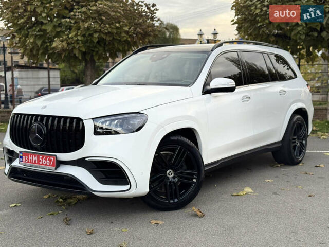 Мерседес ГЛС-Класс 2021 у Києві на Automoto.ua Білий Мерседес ГЛС-Класс, об'ємом двигуна 3 л та пробігом 136 тис. км за 64000 $, фото 16 на Automoto.ua