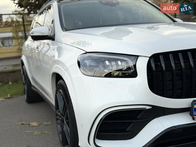 Мерседес ГЛС-Класс 2021 у Києві на Automoto.ua Білий Мерседес ГЛС-Класс, об'ємом двигуна 3 л та пробігом 136 тис. км за 64000 $, фото 12 на Automoto.ua