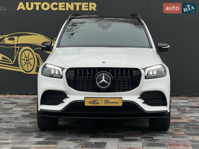 Белый Мерседес ГЛС-Класс, объемом двигателя 2.93 л и пробегом 23 тыс. км за 113000 $, фото 1 на Automoto.ua