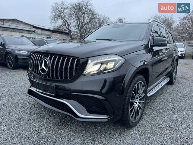 Черный Мерседес ГЛС-Класс, объемом двигателя 2.99 л и пробегом 176 тыс. км за 34900 $, фото 75 на Automoto.ua