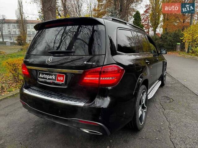 Черный Мерседес ГЛС-Класс, объемом двигателя 4.7 л и пробегом 97 тыс. км за 46670 $, фото 6 на Automoto.ua