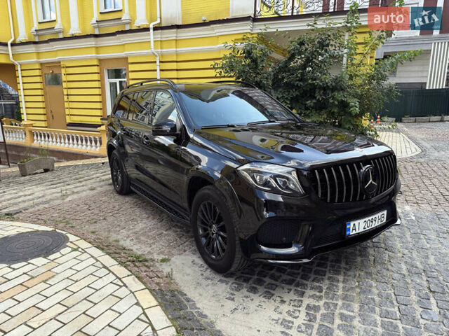 Черный Мерседес ГЛС-Класс, объемом двигателя 4.66 л и пробегом 264 тыс. км за 42000 $, фото 1 на Automoto.ua