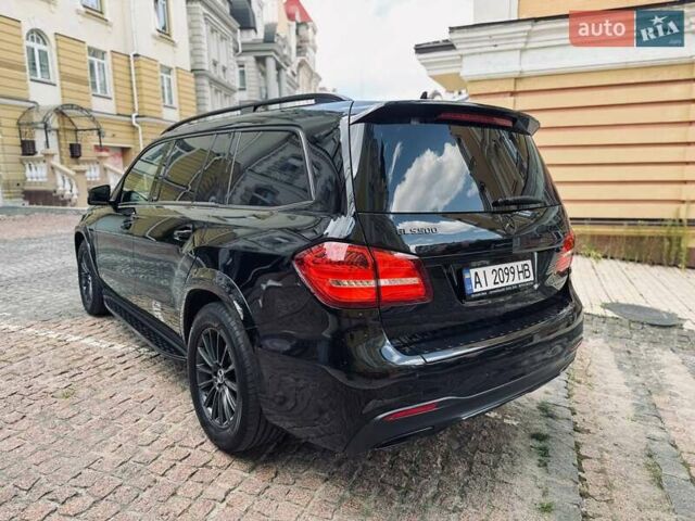 Черный Мерседес ГЛС-Класс, объемом двигателя 4.66 л и пробегом 264 тыс. км за 42000 $, фото 6 на Automoto.ua
