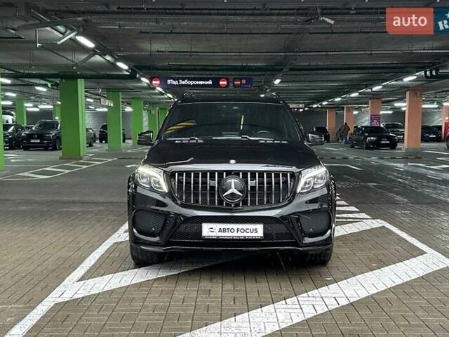 Черный Мерседес ГЛС-Класс, объемом двигателя 4.66 л и пробегом 265 тыс. км за 41990 $, фото 2 на Automoto.ua