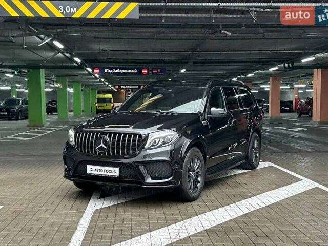 Черный Мерседес ГЛС-Класс, объемом двигателя 4.66 л и пробегом 265 тыс. км за 41990 $, фото 3 на Automoto.ua