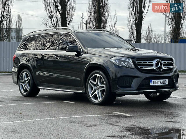 Чорний Мерседес ГЛС-Класс, об'ємом двигуна 4.66 л та пробігом 191 тис. км за 29700 $, фото 2 на Automoto.ua