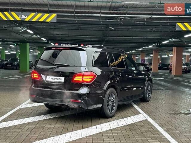 Черный Мерседес ГЛС-Класс, объемом двигателя 4.66 л и пробегом 265 тыс. км за 41990 $, фото 6 на Automoto.ua
