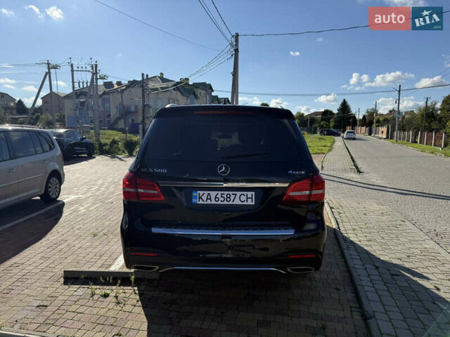 Черный Мерседес ГЛС-Класс, объемом двигателя 4.66 л и пробегом 152 тыс. км за 48000 $, фото 5 на Automoto.ua