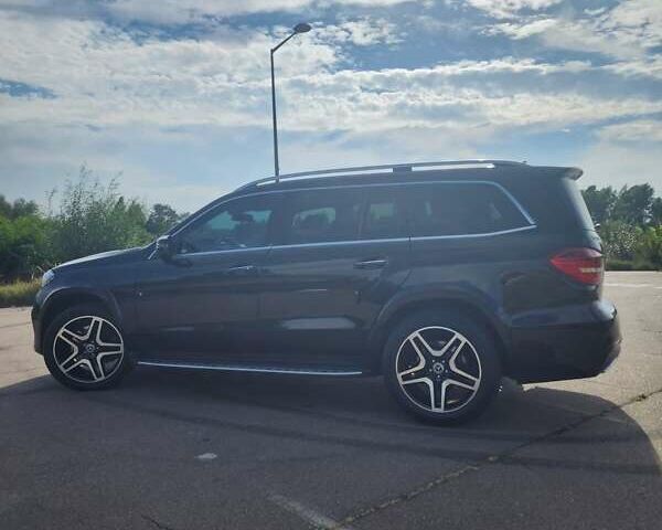 Черный Мерседес ГЛС-Класс, объемом двигателя 2.99 л и пробегом 169 тыс. км за 46005 $, фото 3 на Automoto.ua