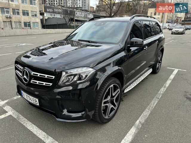 Черный Мерседес ГЛС-Класс, объемом двигателя 2.99 л и пробегом 131 тыс. км за 49500 $, фото 2 на Automoto.ua