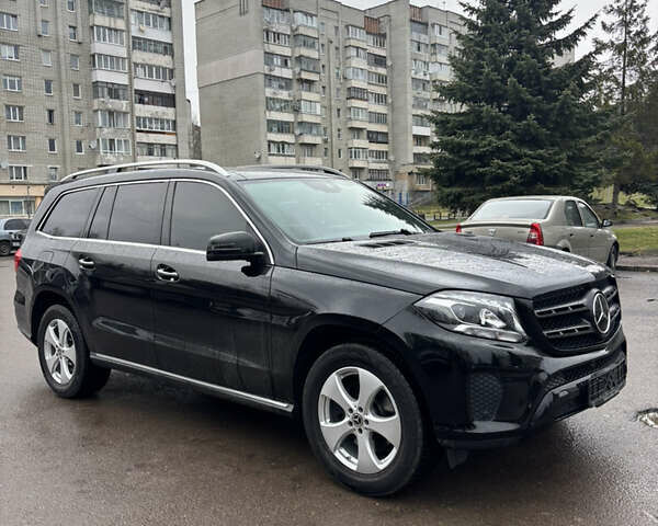 Черный Мерседес ГЛС-Класс, объемом двигателя 3 л и пробегом 125 тыс. км за 25950 $, фото 2 на Automoto.ua