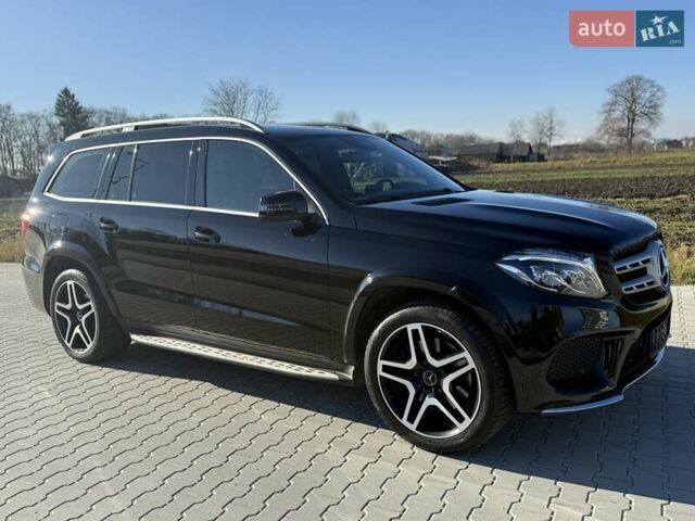 Черный Мерседес ГЛС-Класс, объемом двигателя 2.99 л и пробегом 225 тыс. км за 39900 $, фото 1 на Automoto.ua