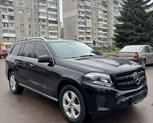 Черный Мерседес ГЛС-Класс, объемом двигателя 3 л и пробегом 125 тыс. км за 25950 $, фото 3 на Automoto.ua