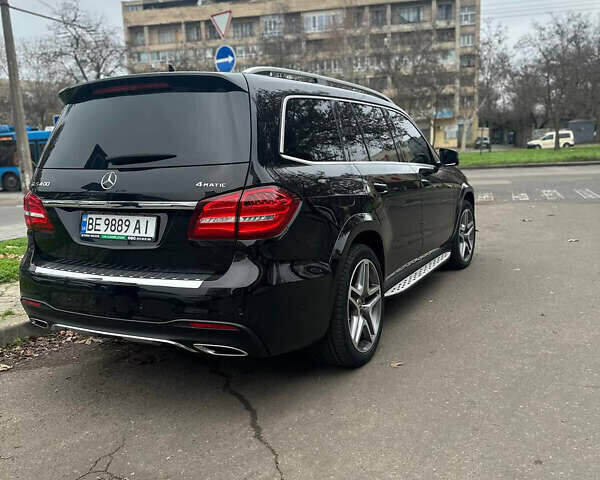 Черный Мерседес ГЛС-Класс, объемом двигателя 3 л и пробегом 125 тыс. км за 45700 $, фото 2 на Automoto.ua