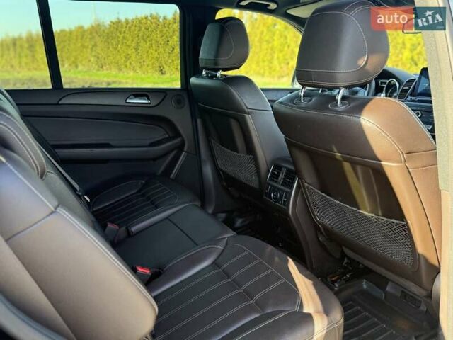 Черный Мерседес ГЛС-Класс, объемом двигателя 2.99 л и пробегом 225 тыс. км за 39900 $, фото 15 на Automoto.ua